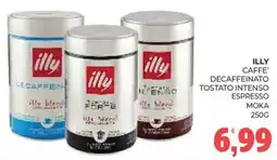 Eté Illy Caffè' Decaffeinato Tostato Intenso Espresso Moka offerta