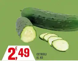 Conté Supermercati Cetrioli offerta