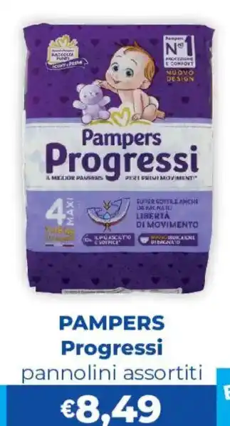 Pampers Progressi pannolini assortiti
