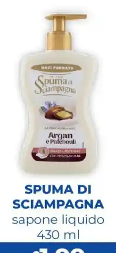 Acqua & Sapone Spuma di Sciampagna sapone liquido offerta
