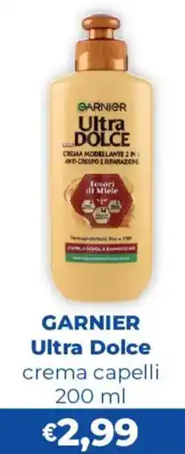 Acqua & Sapone Garnier Ultra Dolce crema capelli offerta