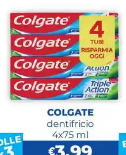 Acqua & Sapone Colgate dentifricio offerta