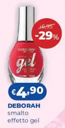 Acqua & Sapone Deborah smalto effetto gel offerta