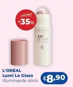 Acqua & Sapone L'ORÉAL Lumi Le Glass illuminante stick offerta