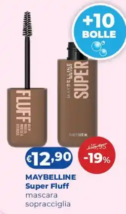 Acqua & Sapone Maybelline Super Fluff mascara sopracciglia offerta