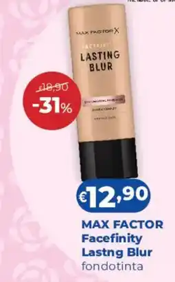 Acqua & Sapone Max Factor Facefinity Lasting Blur fondotinta offerta