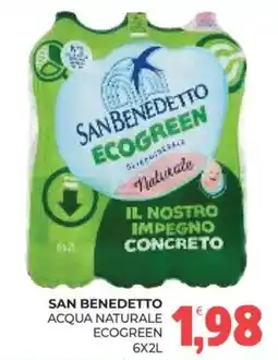 Eté San Benedetto acqua naturale ecogreen offerta