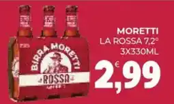 Eté Birra Moretti Rossa offerta