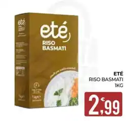 Eté eté Riso Basmati offerta
