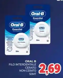 Eté Oral-B filo interdentale non cerato offerta