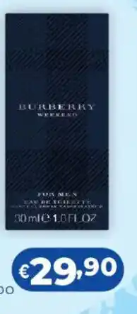 Acqua & Sapone Burberry Weekend Eau de Toilette offerta