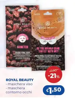 Acqua & Sapone Royal Beauty maschera viso maschera contorno occhi offerta