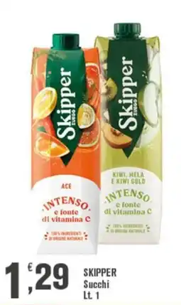 Conté Supermercati Skipper Succhi offerta