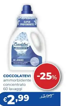 Acqua & Sapone Coccolatevi ammorbidente concentrato offerta