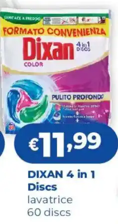 Acqua & Sapone Dixan 4 in 1 Discs offerta