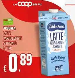 Coop Master Alleanza 3.0 Arborea latte parzialmente scremato offerta