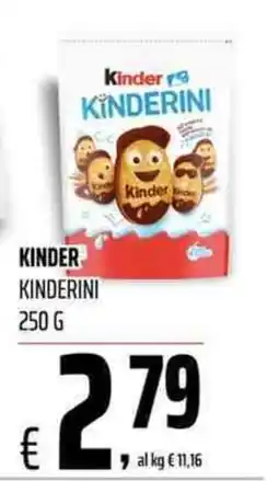 Coop Master Alleanza 3.0 Kinder Kinderini offerta