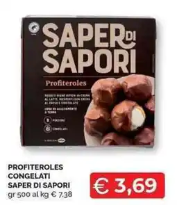 Mercatò Local Profiteroles congelati Saper di sapori offerta