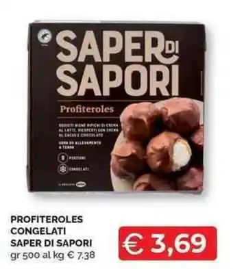 Profiteroles congelati Saper di sapori