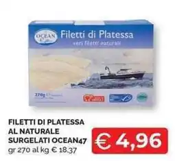 Mercatò Local Filetti di Platessa al naturale offerta