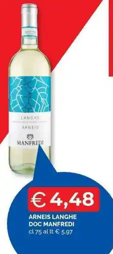 Mercatò Local Arneis Langhe Doc Manfredi offerta