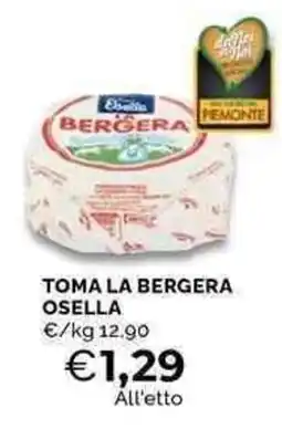 Mercatò Toma la Bergera Osella offerta