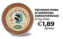 Mercatò Pecorino Moro di Sardegna offerta