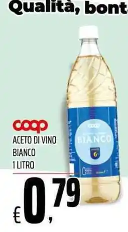 Coop Master Alleanza 3.0 Coop aceto di vino bianco offerta