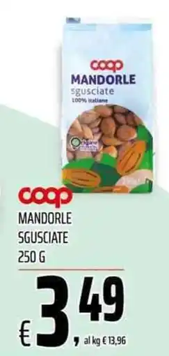 Coop Master Alleanza 3.0 Mandorle sgusciate offerta