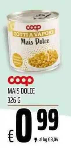 Coop Master Alleanza 3.0 Coop mais dolce offerta