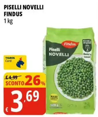 Piselli Novelli Findus