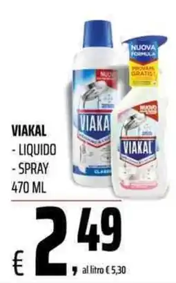 Coop Master Alleanza 3.0 Viakal liquido spray offerta