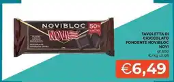 Mercatò Tavoletta di cioccolato fondente Novibloc Novi offerta