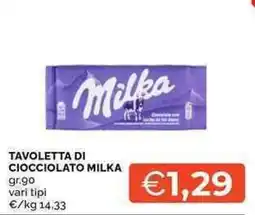Mercatò Tavoletta di cioccolato Milka offerta