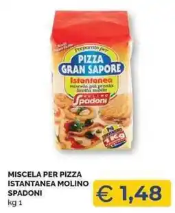 Mercatò Local Miscela per pizza istantanea molino spadoni offerta