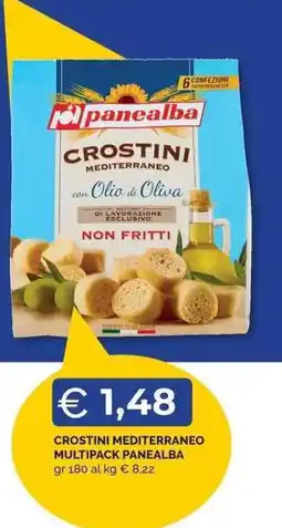 Mercatò Local Crostini mediterraneo Panealba offerta