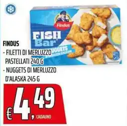Coop Master Alleanza 3.0 Findus Fish Bar offerta