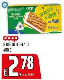 Coop Master Alleanza 3.0 Biscotti gelato alla panna offerta