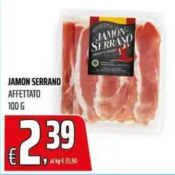 Coop Master Alleanza 3.0 Jamón Serrano affettato offerta
