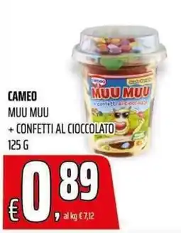 Coop Master Alleanza 3.0 Cameo Muu Muu + confetti al cioccolato offerta
