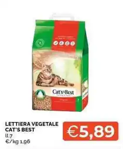 Mercatò Lettiera vegetale Cat's Best offerta
