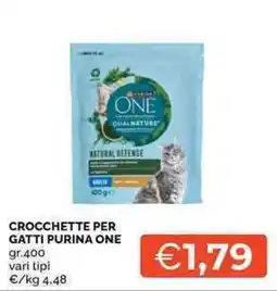 Mercatò Crocchette per gatti Purina One offerta