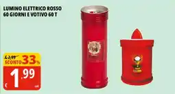 Tigros Lumino elettrico rosso offerta