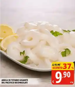Tigros Anelli di totano gigante del Pacifico decongelati offerta
