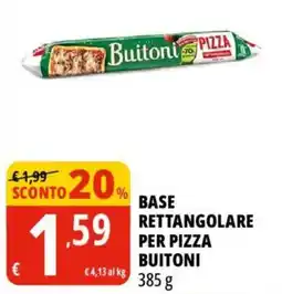 Tigros Base rettangolare per pizza Buitoni offerta