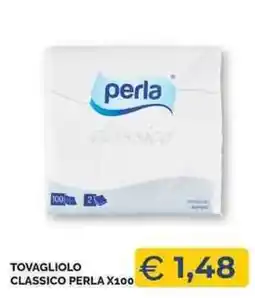 Mercatò Local Tovagliolo classico perla offerta