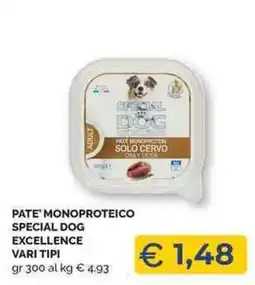 Mercatò Local Pate' Monoproteico Special Dog Excellence offerta