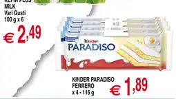 Centro Oceano Kinder Paradiso offerta