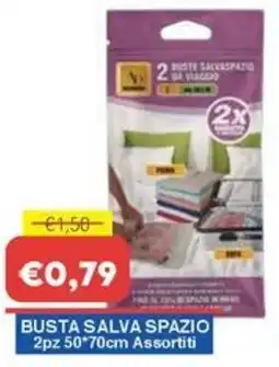 Huali Market Busta salva spazio offerta