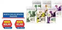 Huali Market Busta salva spazio assortiti offerta